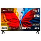 Smart TV TCL 32 Polegadas Full HD QLED S5K WiFi Bluetooth Google TV 2 HDMI HDR10 Dolby Audio 32S5K Smart TV TCL 32 Polegadas Full HD QLED S5K WiFi Bluetooth Google TV 2 HDMI HDR10 Dolby Audio 32S5K