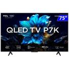Smart TV TCL LED 75 Polegadas 4K WI-FI Google TV Comando de Voz 75P7K