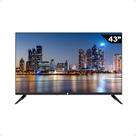 Smart TV Tela 43 pol. LED TRONOS TR43SFA12B FULL HD Preto
