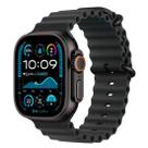 Smart Watch Ultra 49mm + Pulseira Ondulada Oceano Preta