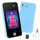 Smartphone ANTUMKDS Kids com câmera dupla, cartão SD de 16 GB azul 4-8Y