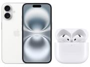 Smartphone Apple iPhone 16 128GB Branco