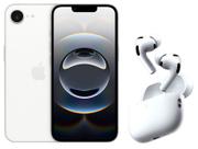 Smartphone Apple iPhone 16e 256GB Branco