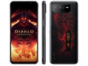 Smartphone Asus Rog Phone 6 Diablo Immortal Edition 512GB Preto 5G Snapdragon 8+ Gen 16GB RAM 6,78" Câm. Tripla + Selfie 12MP Dual Chip