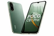 Smartphone Celular Xiaomi POCO C81 Pro 128GB, 4GB RAM, 4G, Tela 6,74 polegadas 90 Hz IPS LCD, Câmera 50 MP, Bateria 5000 mAh, Dual SIM, Android 16 Smartphone Celular Xiaomi POCO C81 Pro 128GB, 4GB RAM, 4G, Tela 6,74 polegadas 90 Hz IPS LCD, Câmera 50 MP, Bateria 5000 mAh, Dual SIM, Android 16
