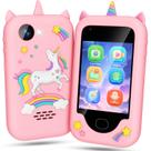 Smartphone de brinquedo Lpare Kids Unicorn com câmera de 3 a 8 anos +32 GB