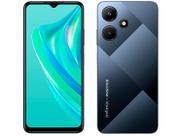 Smartphone Infinix Hot 30i 128GB Preto 4G MediaTek 8GB RAM 6,6" Câm. 50MP + Selfie 5MP Dual Chip