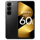 Smartphone Infinix HOT 60i, 256GB, 8GB RAM 8GB Expansível,Tela 6,7, Android 15, Dual Chip 4G, PRETO