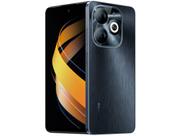 Smartphone Infinix Smart 8 Pro 256GB 4GB RAM Câmera Dupla 50MP Tela Magic Ring 6.6 90Hz Preto