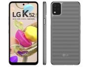 Smartphone LG K52 64GB Cinza 4G Octa-Core 3GB RAM Tela 6,6” Câm. Quádrupla + Selfie 8MP Dual Chi