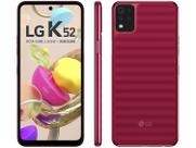 Smartphone LG K52 64GB Vermelho 4G Octa-Core 3GB RAM Tela 6,6” Câm. Quádrupla + Selfie 8M Smartphone LG K52 64GB Vermelho 4G Octa-Core 3GB RAM Tela 6,6” Câm. Quádrupla + Selfie 8M
