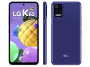 Smartphone LG K62 64GB Azul 4G Octa-Core 4GB RAM Tela 6,59” Câm. Quádrupla + Selfie 13MP