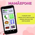 Smartphone mamãefone 4g 32gb tela 6.0 zap face insta - MULTILASER