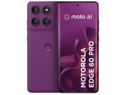 Smartphone Motorola Edge 60 Pro 256GB Violeta 5G 24GB RAM 6,7" Câm. Tripla + Selfie 50MP