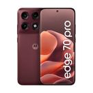 Smartphone Motorola Edge 70 Pro 256GB 5G - Vinho, 24GB (12GB RAM+12GB Ram Boost), 4 Câmeras de 50MP, Tela de 6,8" e Bateria 6500mAh