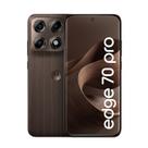 Smartphone Motorola Edge 70 Pro 512GB 5G - Madeira, 24GB (12GB RAM+12GB Ram Boost), 4 Câmeras de 50MP, Tela de 6,8" e Bateria 6500mAh