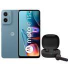 SmartPhone Motorola Moto E15 64GB 2GB RAM Azul Fone Wave 300 com Cancelamento de Ruído Tela 90Hz Bateria 5200mAh Dual Chip Android 14 SmartPhone Motorola Moto E15 64GB 2GB RAM Azul Fone Wave 300 com Cancelamento de Ruído Tela 90Hz Bateria 5200mAh Dual Chip Android 14