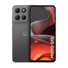 Smartphone Motorola Moto G15, 256GB, 12GB 4GB RAM8GB Ram Boost e Câmera 50MP com AI e Night Vision, Tela FHD 6.7, NFC, XT25212 Grafite