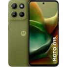 Smartphone Motorola Moto G15 256GB 4GB de Ram Tela de 6,7 Câm. Dupla Selfie 8MP 4G Verde