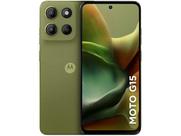 Smartphone Motorola Moto G15 256GB Verde 4G 4GB RAM 6,7" Câm. Dupla Selfie 8MP