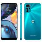 Smartphone Motorola Moto G22 128GB 4G Wi-Fi Tela 6.5 Dual Chip 4GB RAM Câmera Quádrupla + Selfie 16MP