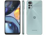 Smartphone Motorola Moto G22 128GB Verde 4G 4GB RAM Tela 6,5" Câm. Quádrupla + Selfie 16MP
