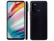 Smartphone Motorola Moto G60 128GB Preto 4G 4GB RAM Tela 6,8” Câm. Tripla + Selfie 32M
