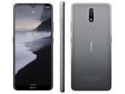 Smartphone Nokia 2.4 64GB 3GB RAM Android 6,5HD Câmera Traseira 132MP, NK015 Cinza