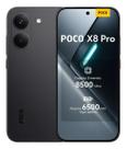 Smartphone P0CC0 X8 5G PRO 256GB 8GB RAM PRETO TELA 6,59 LANÇAMENTO 2026