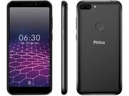 Smartphone Philco PCS01 64GB Preto 4G Octa-Core Smartphone Philco PCS01 64GB Preto 4G Octa-Core