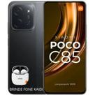 Smartphone POCO C85 NFC 50mp tela 6,9 120Hz 256/8GB celular Custo benefício Brinde Fone - preto