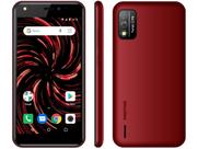 Smartphone Positivo Twist 4 Fit 32GB Vermelho 3G Quad-Core 1GB RAM Tela 5” Câm. 8MP + Selfie 5M