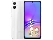 Smartphone Samsung Galaxy A05 128GB 4G Wi-Fi Tela 6.7 Dual Chip 4GB RAM Câmera Dupla + Selfie 8MP - Prata