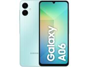 Smartphone Samsung Galaxy A06 128GB 4GB RAM Verde Claro 6,7" Câm. Dupla + Selfie 8MP