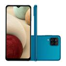Smartphone Samsung Galaxy A12 Câmera Frontal de 8MP Tela 6.5 Octa Core 64GB 4GB RAM 5000mAh Azul