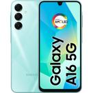 Smartphone Samsung Galaxy A16 5G 128GB + 4GB de RAM Tela 6.7 FHD+ Super AMOLED Câmera de até 50MP - Verde Claro