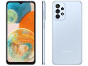 Smartphone Samsung Galaxy A23 128GB Azul 5G Octa-Core 4GB RAM 6,6” Câm. Quádrupla + Selfie 8M Smartphone Samsung Galaxy A23 128GB Azul 5G Octa-Core 4GB RAM 6,6” Câm. Quádrupla + Selfie 8M