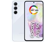 Smartphone Samsung Galaxy A35 256GB Azul Claro 5G 8GB RAM 6,6" Câm. Tripla + Selfie 13MP Dual Chip