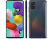 Smartphone Samsung Galaxy A51 128GB Preto 4GB RAM 6,5" Câm. Quádrupla + Selfie 32MP Dual Chip