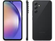 Smartphone Samsung Galaxy A54 128GB Preto 5G Octa-Core 8GB RAM 6,4" Câm. Tripla + Selfie 32MP Dual Chip Smartphone Samsung Galaxy A54 128GB Preto 5G Octa-Core 8GB RAM 6,4" Câm. Tripla + Selfie 32MP Dual Chip
