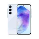 Smartphone Samsung Galaxy A55 128GB Azul Claro 5G OctaCore 8GB RAM Tela 6,6 Super AMOLED 120Hz Câmera 50MP Dual Chip