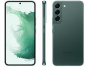 Smartphone Samsung Galaxy S22 256GB Verde 5G Octa-Core 8GB RAM 6,1" Câm. Tripla + Selfie 10MP Dual Chip