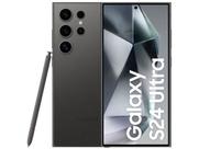 Smartphone Samsung Galaxy S24 Ultra 6,8" Galaxy AI 256GB Titânio Preto 5G 12GB RAM Câm. Quádrupla 200MP + Selfie 12MP Bateria 5000mAh Dual Chip