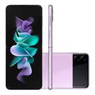 Smartphone Samsung Galaxy Z Flip3 5G 128GB 8GB RAM Octa Core Tela 6,7 Dobrável Câmera Dupla Violeta