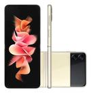 Smartphone Samsung Galaxy Z Flip3 5G 256GB 8GB RAM Octa Core Tela 6,7 Dobrável Câmera Dupla Creme