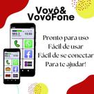 Smartphone vovovovofone 32gb tela 4 s.o.s zap face