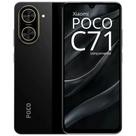 Smartphone Xiaomi POCO C71 64GB 3GB RAM BOOST Câmera dupla , Celular Resistente Preto