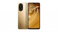 Smartphone Xiaomi Poco C71 Dourado Global 128GB 4GB RAM Dual SIM