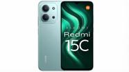 Smartphone Xiaomi Redmi 15C Verde, 128GB 4GB RAM , Bateria 6000mAh 33W, Leitor lateral