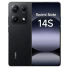 Smartphone Xiaomi Redmi Note 14S 256GB Global 8GB Preto 4G, Display 6.67, HyperCharge 67W, Helio G99